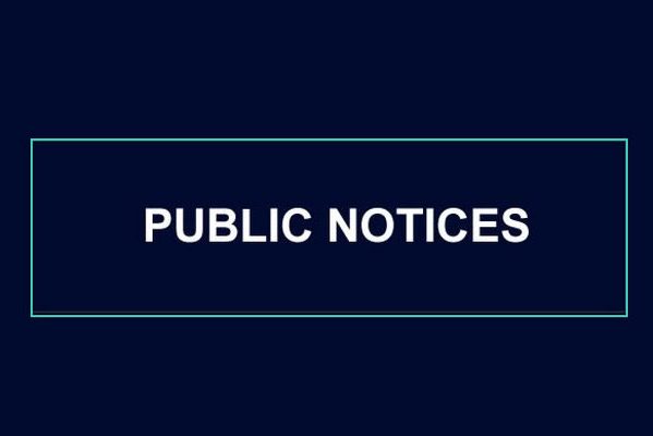 Public Notices