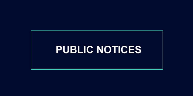 Public Notices